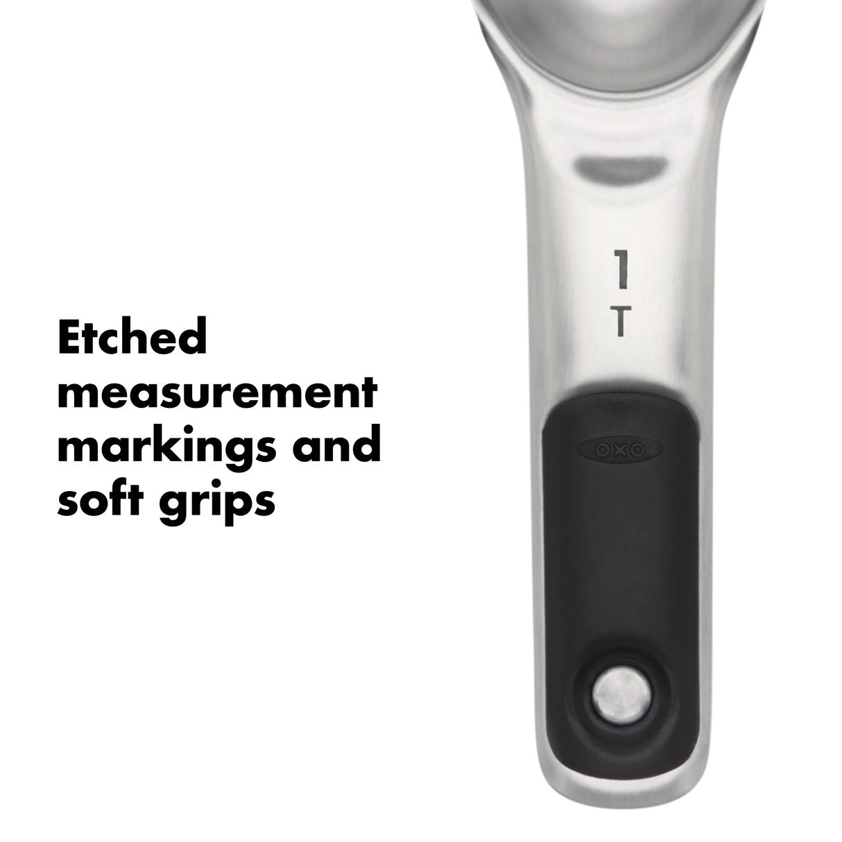 4-Piece Stainless Steel Measuring Spoon Set