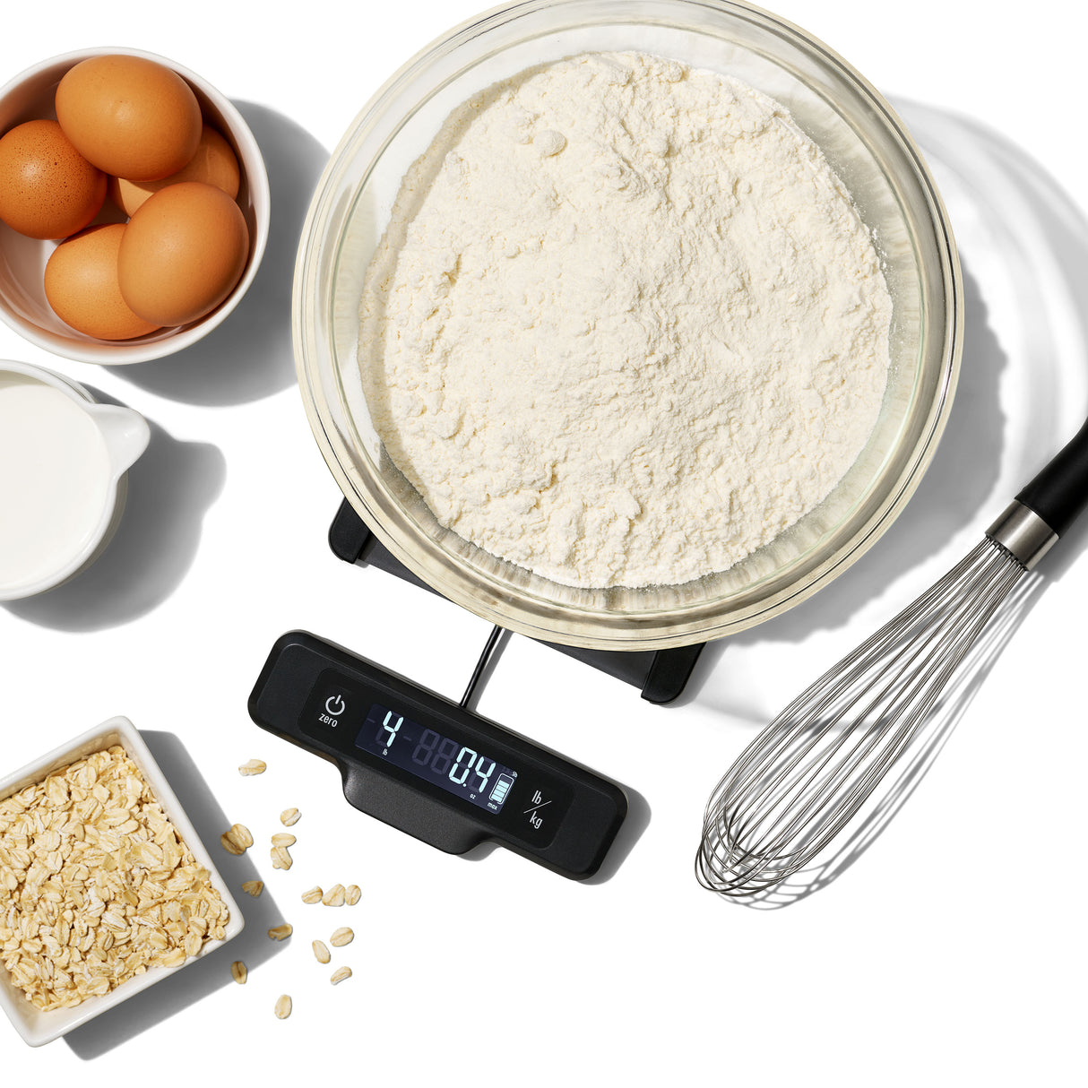 Food Scale With Pull-Out Display