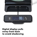 Food Scale With Pull-Out Display