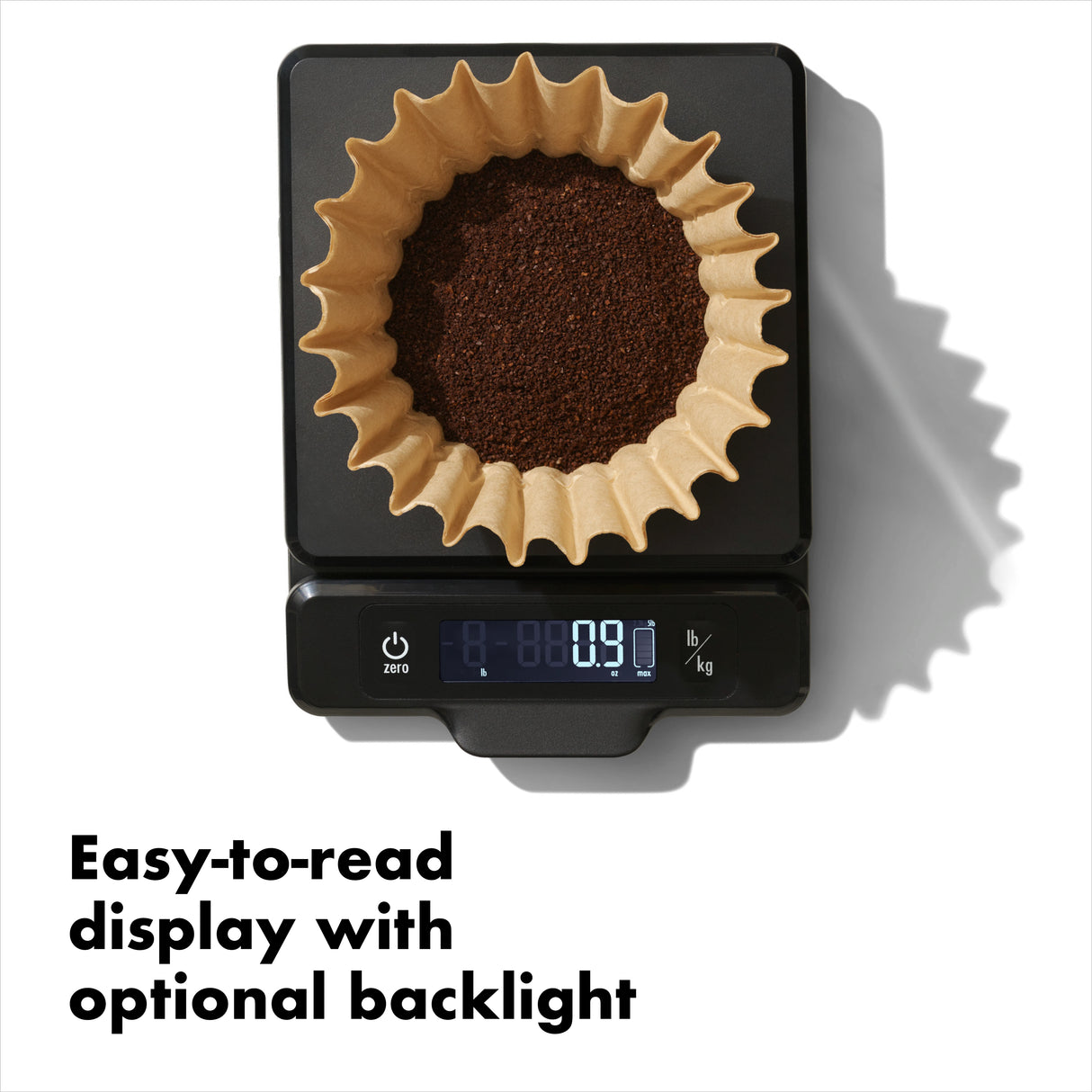 Food Scale With Pull-Out Display