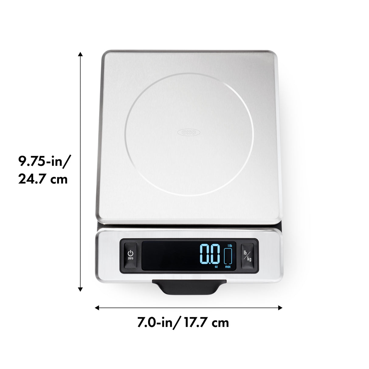 Food Scale With Pull-Out Display