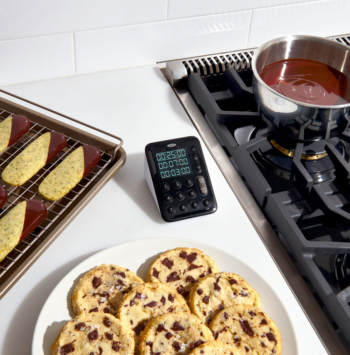 Triple Task Kitchen Timer