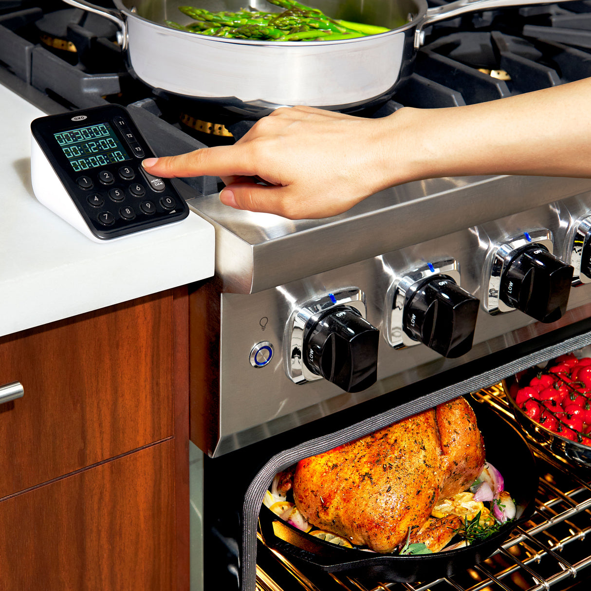 Triple Task Kitchen Timer