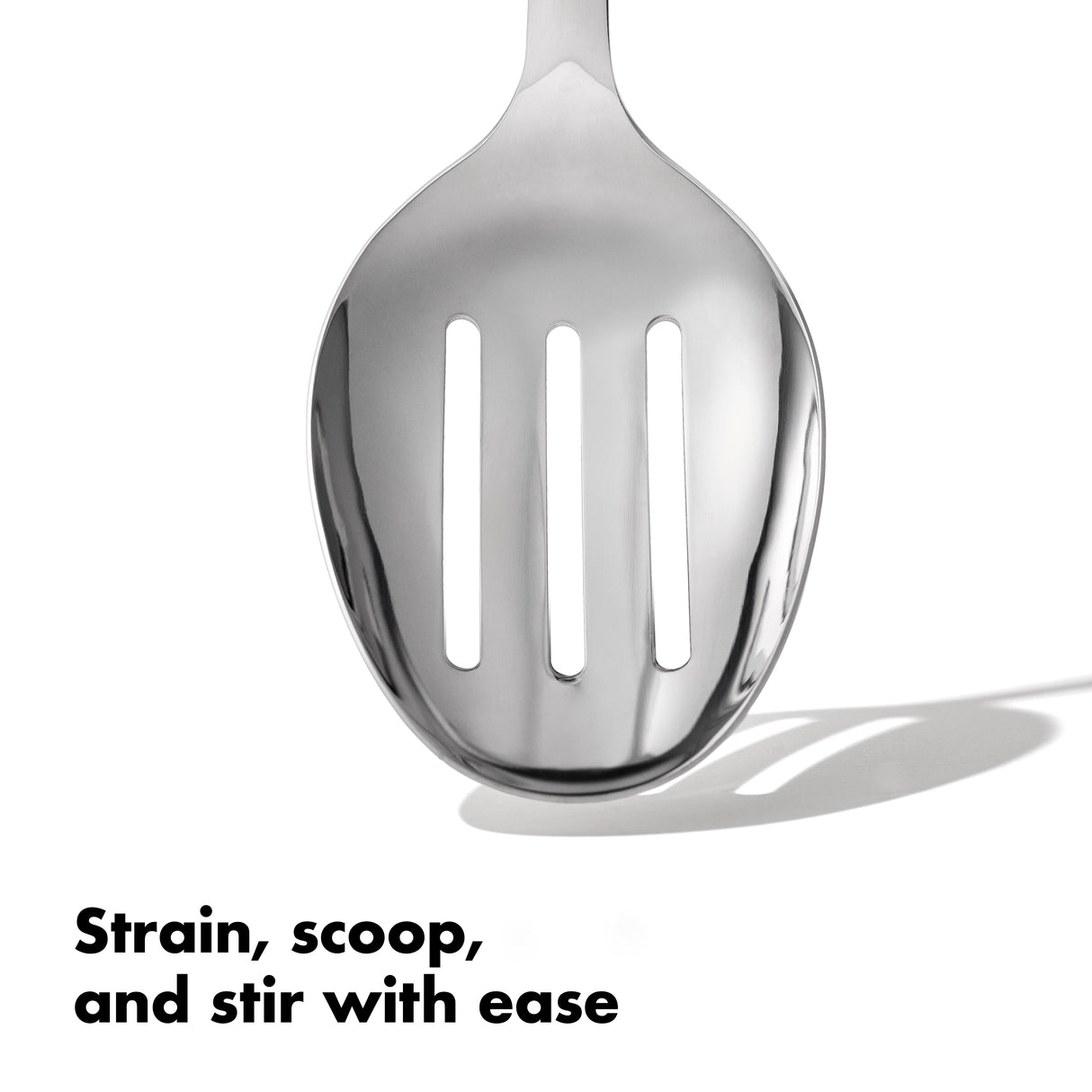 STEEL Slotted Cooking Spoon