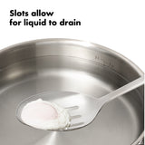 STEEL Slotted Cooking Spoon