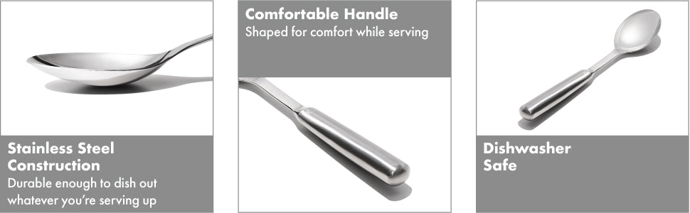 STEEL Serving Spoon
