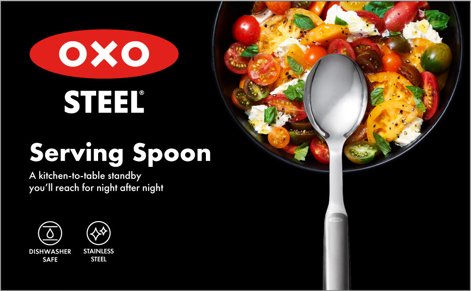 STEEL Serving Spoon