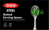 STEEL Slotted Serving Spoon