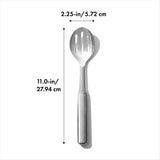 STEEL Slotted Serving Spoon