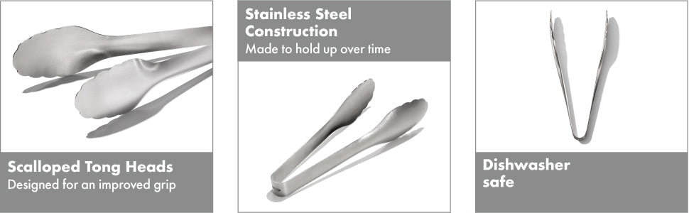 STEEL Serving Tongs
