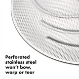 Splatter Screen with Folding Handle