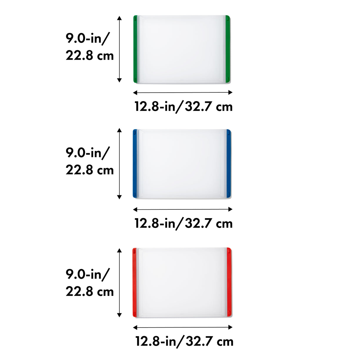 3-Piece Cutting Board Set