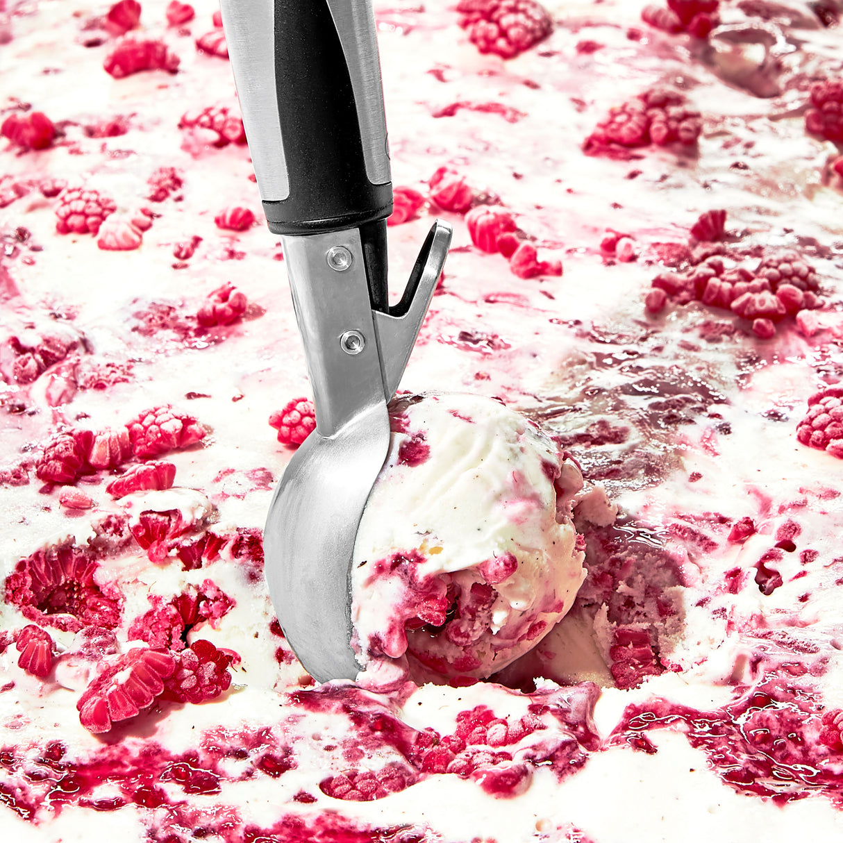 STEEL Lever Ice Cream Scoop