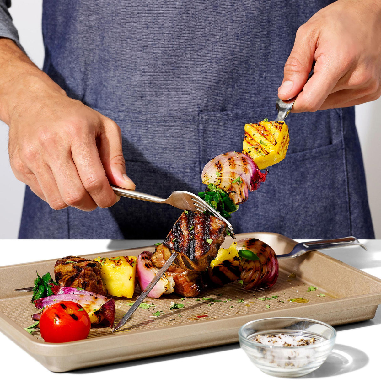 6-Piece Grilling Skewer Set