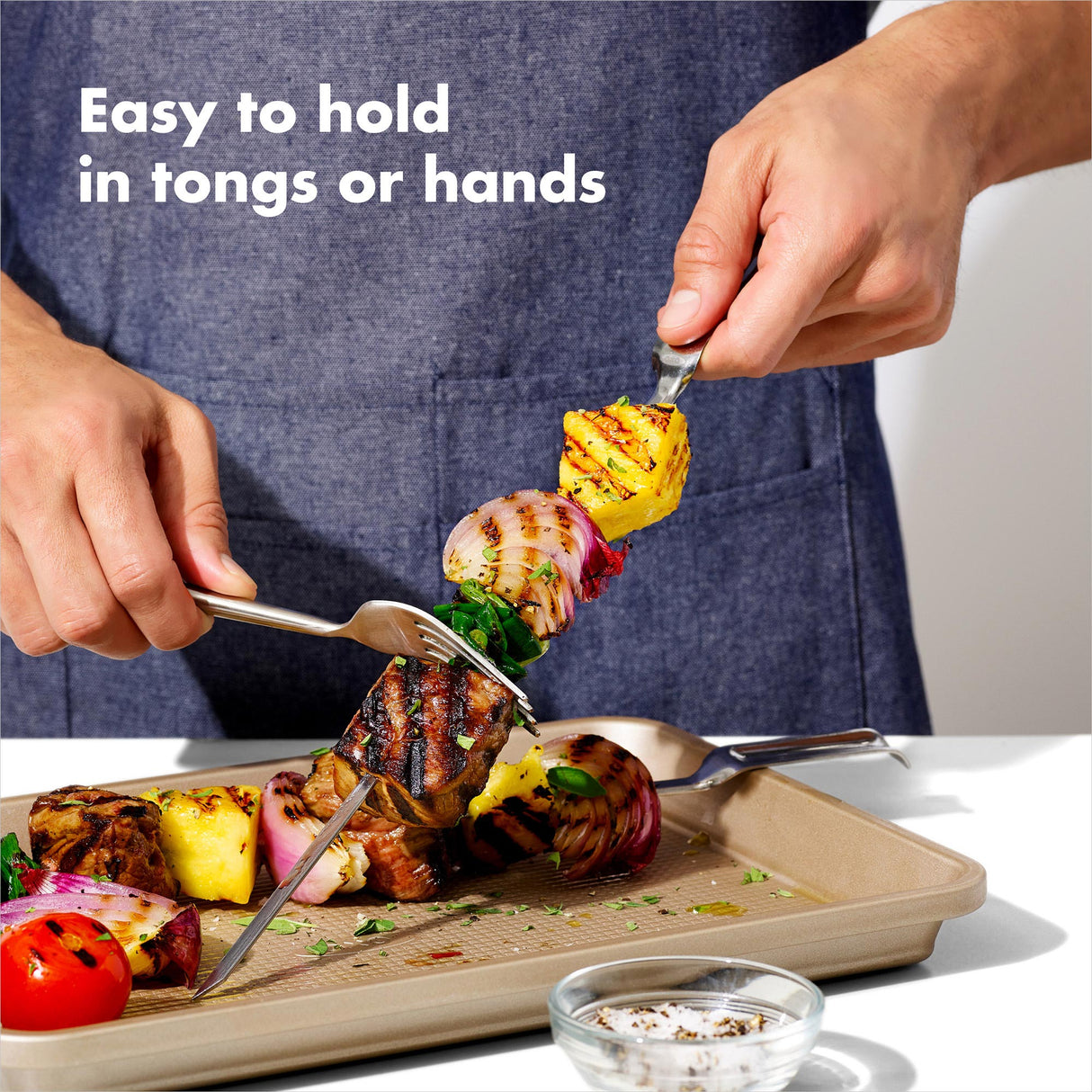6-Piece Grilling Skewer Set