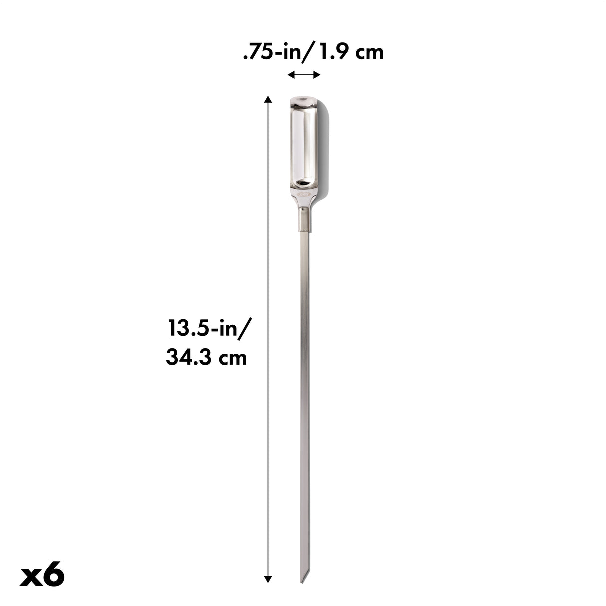 6-Piece Grilling Skewer Set