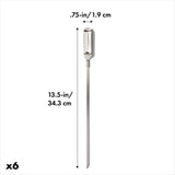 6-Piece Grilling Skewer Set