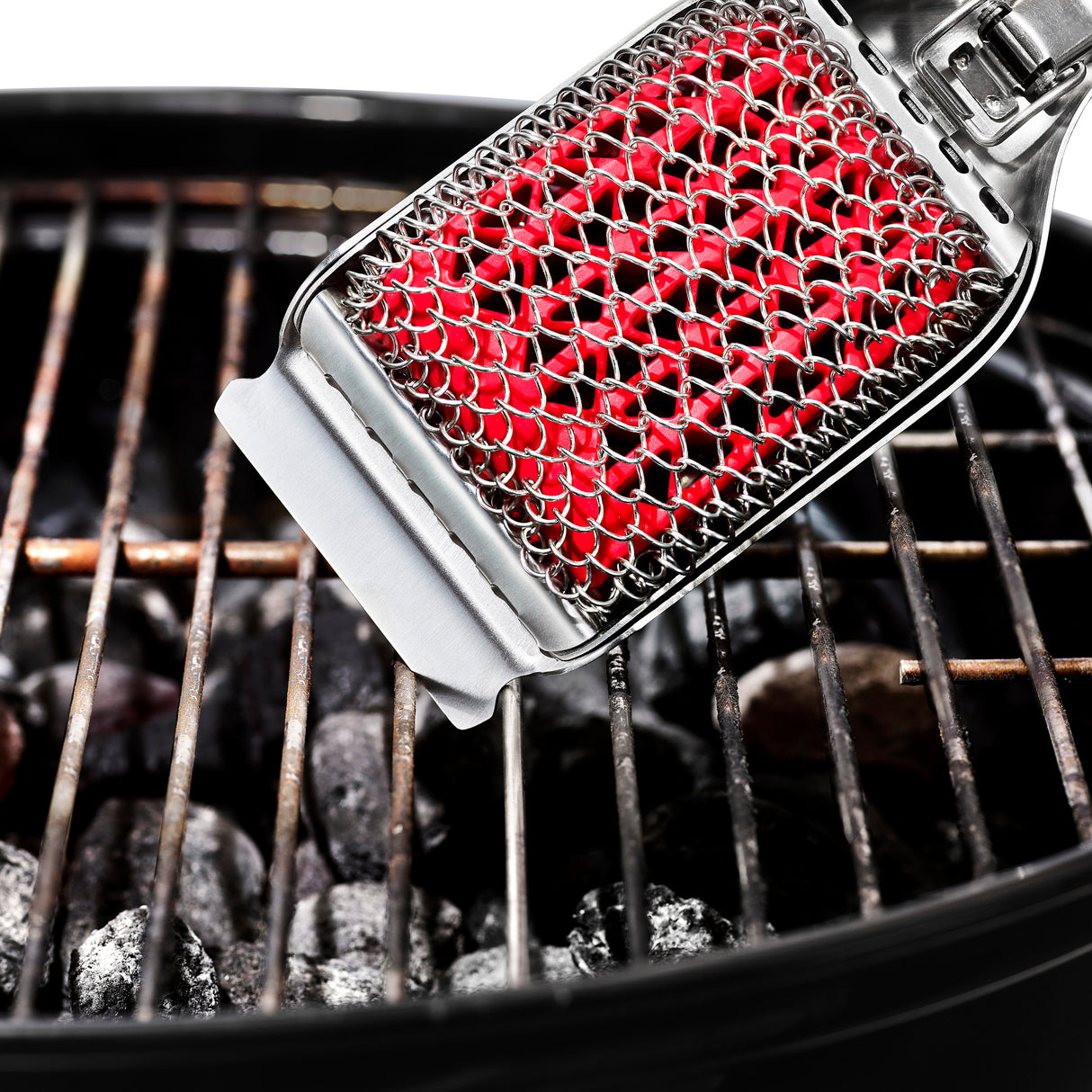 Hot Clean Grill Brush with Replacement Head