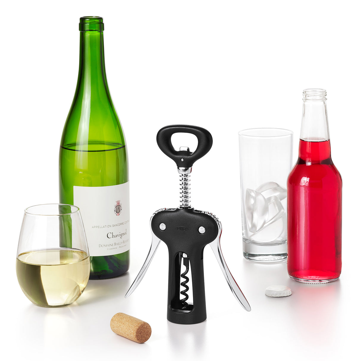 Winged Corkscrew with Bottle Opener