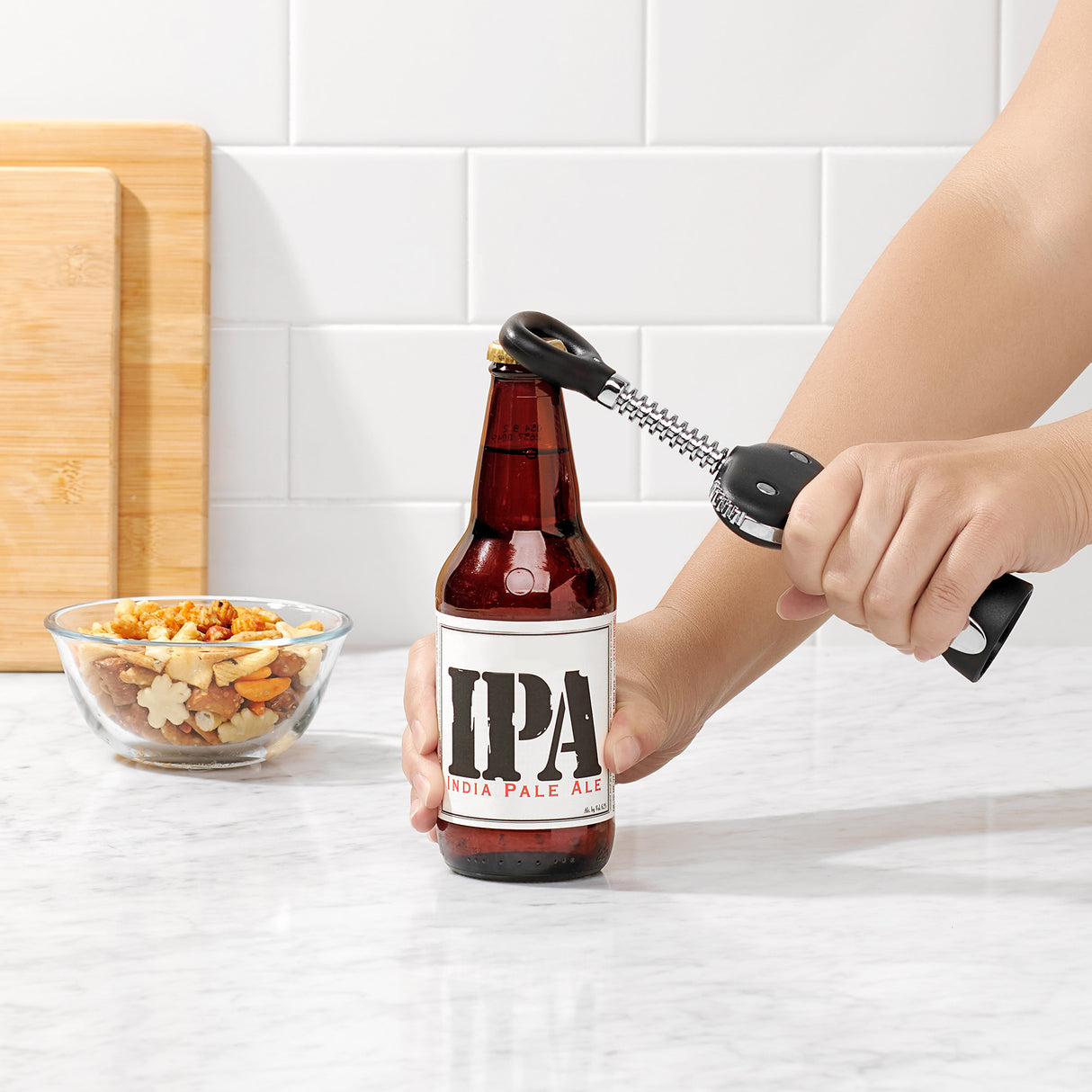 Winged Corkscrew with Bottle Opener