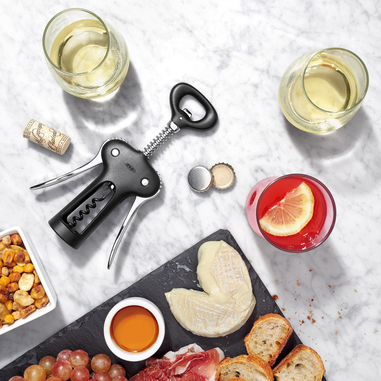 Winged Corkscrew with Bottle Opener