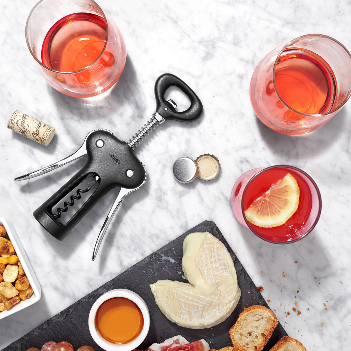 Winged Corkscrew with Bottle Opener