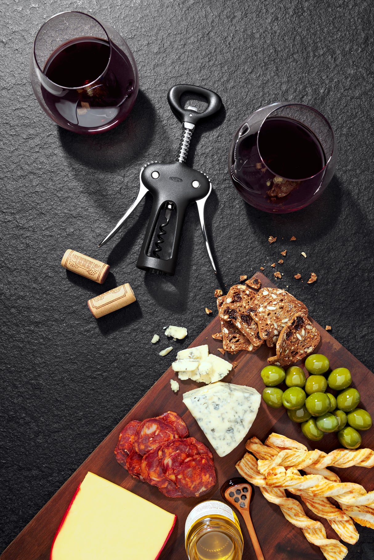 Winged Corkscrew with Bottle Opener