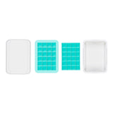 Covered Silicone Ice Cube Tray - Small Cubes
