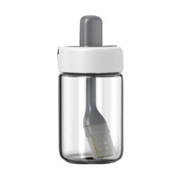 Silicone Cooktop Brush & Bottle Set