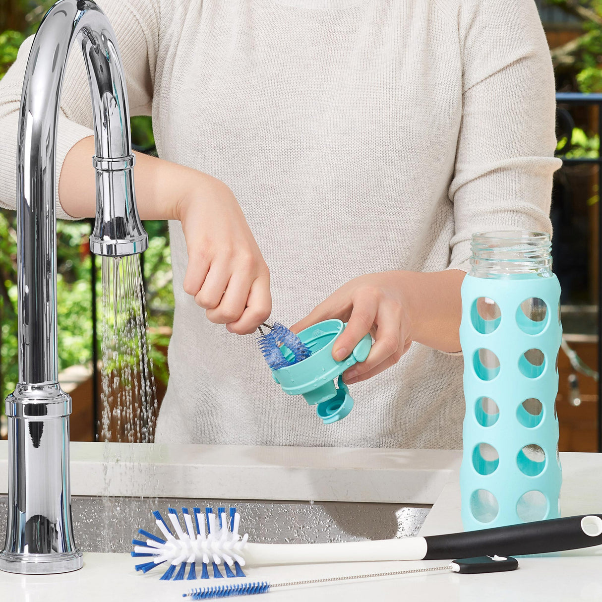 Water Bottle Cleaning Set