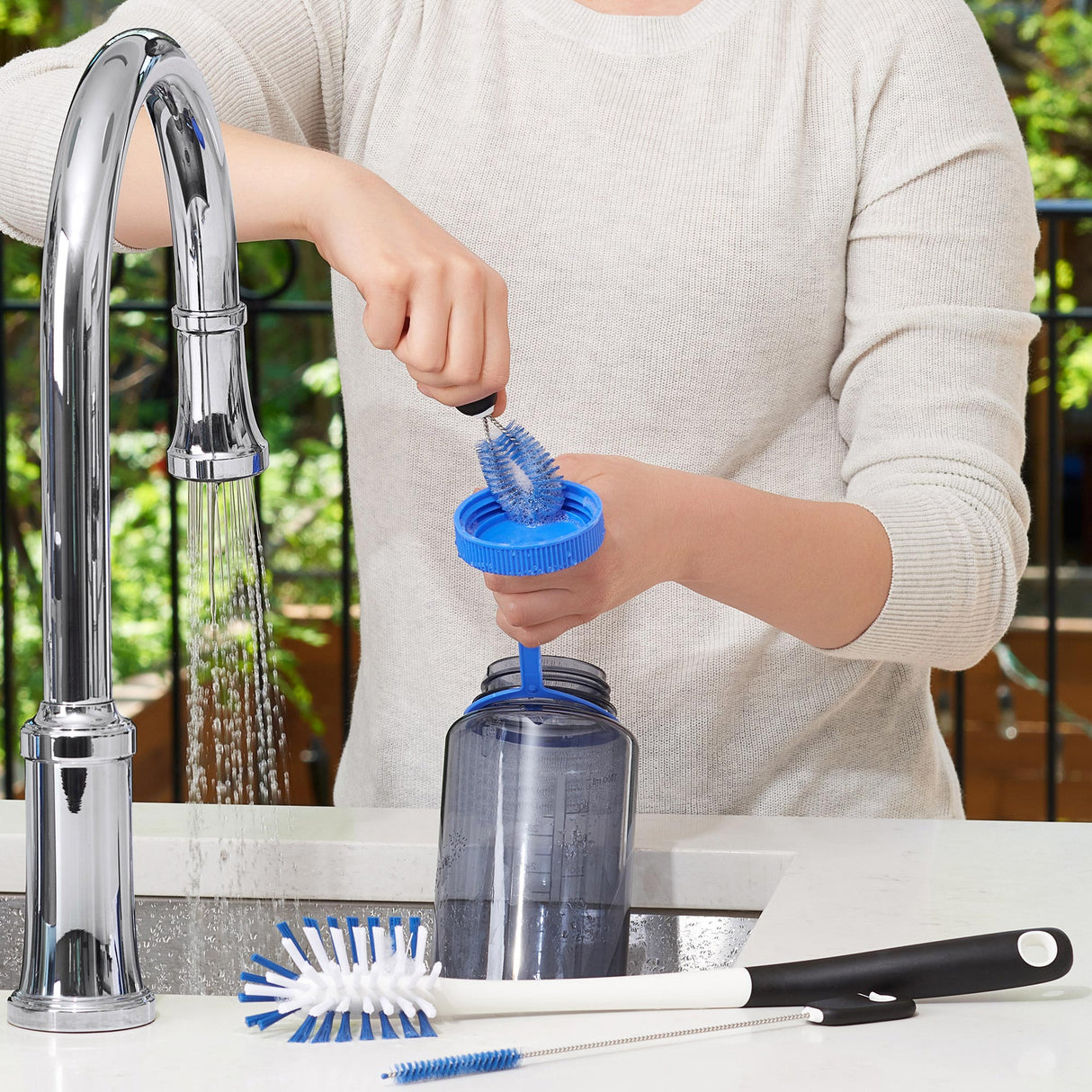 Water Bottle Cleaning Set