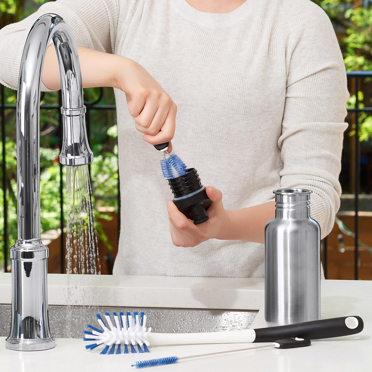 Water Bottle Cleaning Set