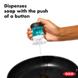 Soap Despensing Palm Brush