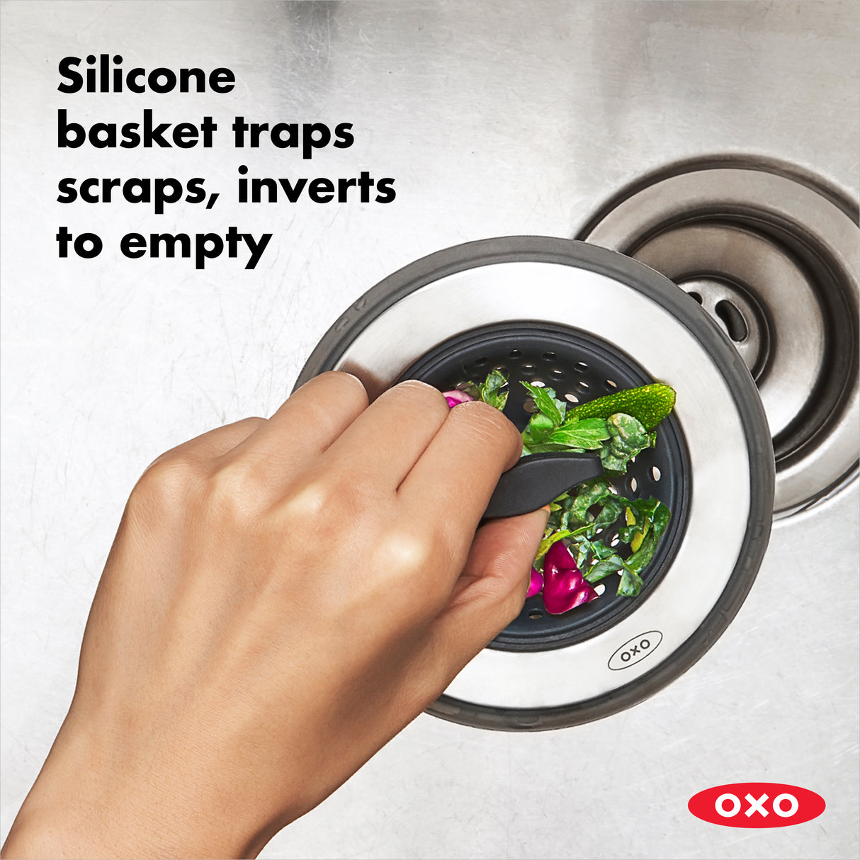 2-in-1 Sink Strainer & Stopper