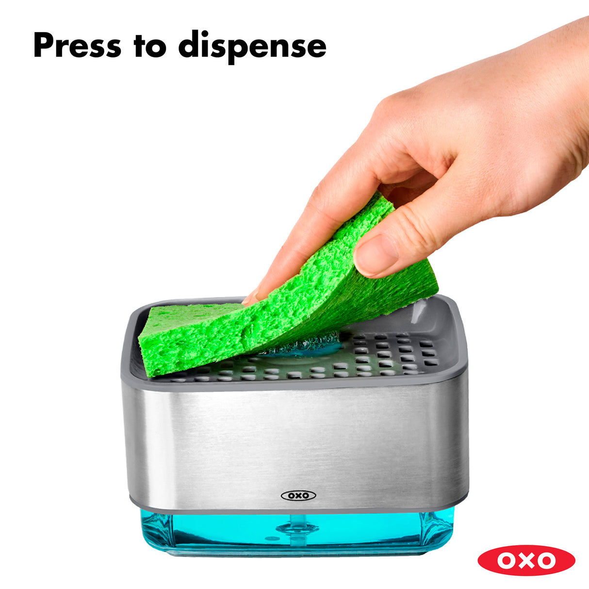 Soap Dispensing Sponge Holder