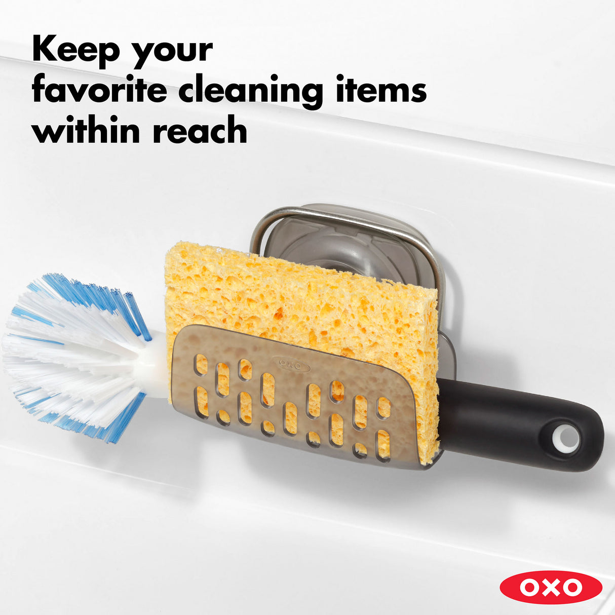 StrongHold™ Suction Sponge Holder