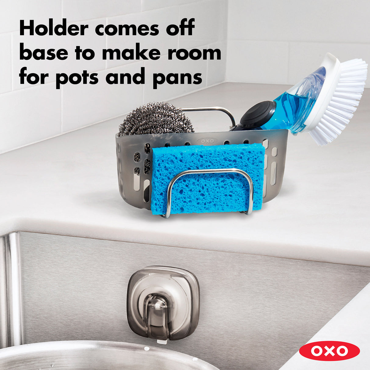 StrongHold™ Suction Sink Caddy