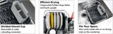Over-the-Sink Aluminium Dish Rack