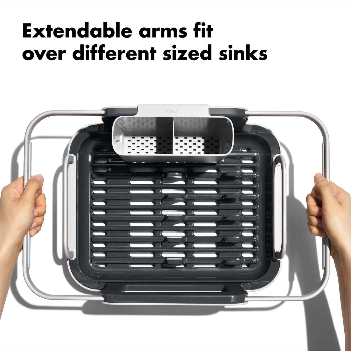 Over-the-Sink Aluminium Dish Rack