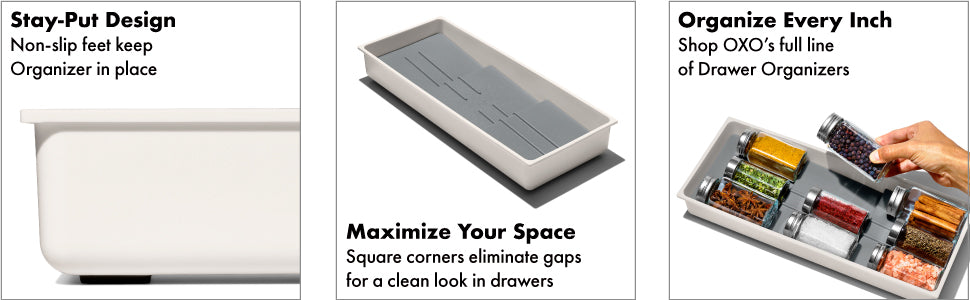Compact Spice Drawer Organiser