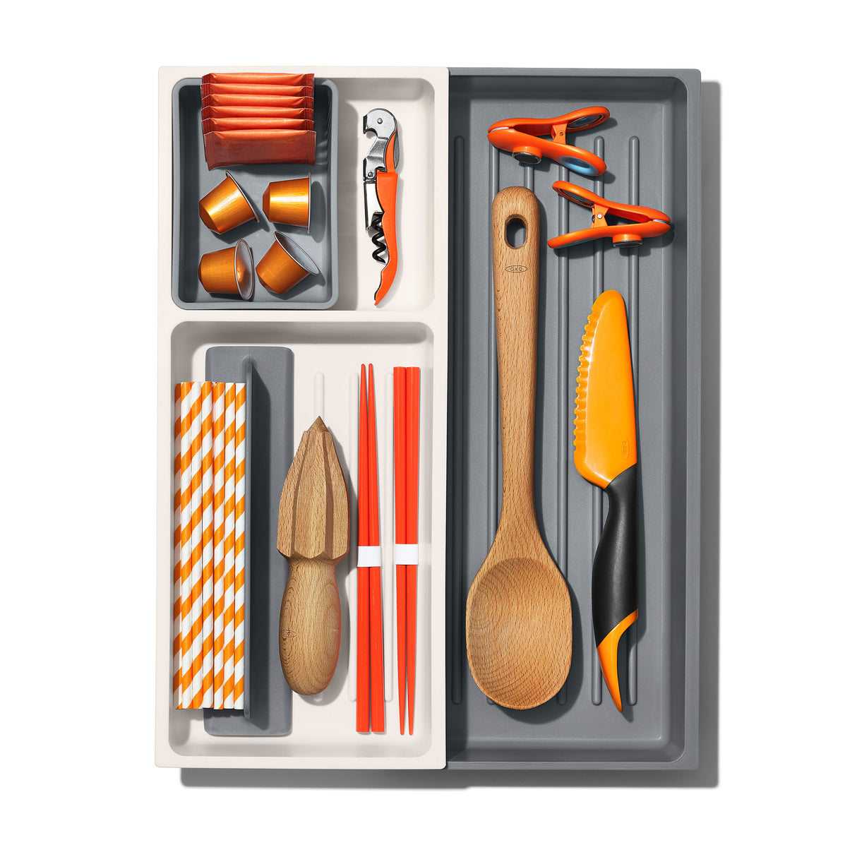 Expandable Kitchen Tool Drawer Organiser