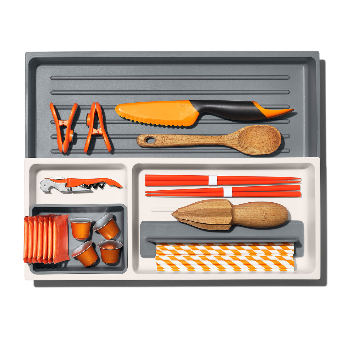 Expandable Kitchen Tool Drawer Organiser