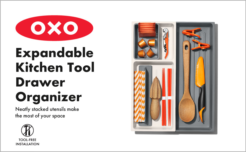 Expandable Kitchen Tool Drawer Organiser