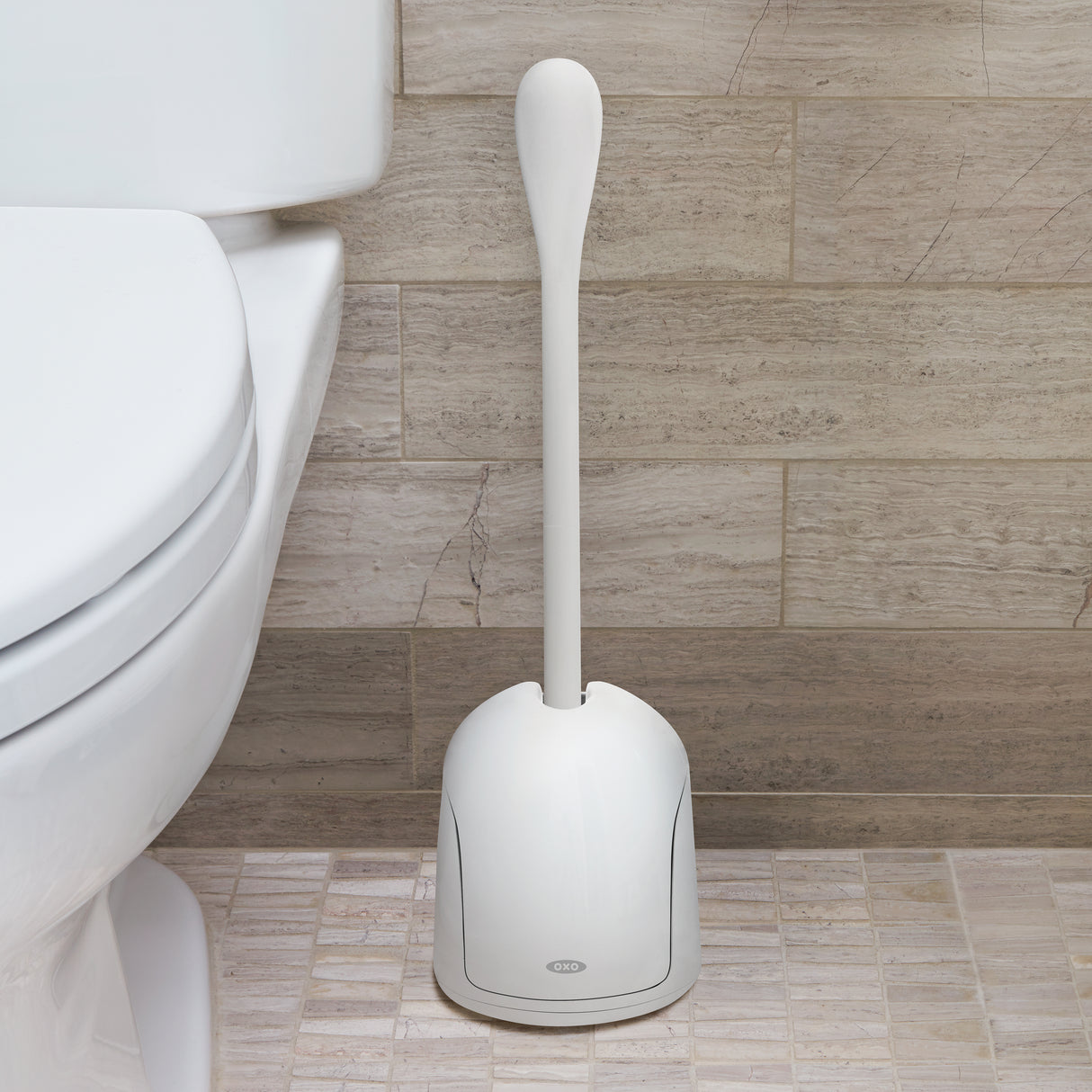 Compact Toilet Brush & Canister