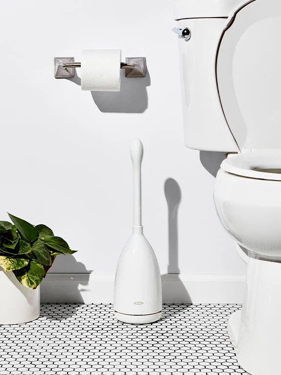 Compact Toilet Brush & Canister