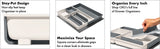 Large Expandable Kitchen Tool Drawer Organiser