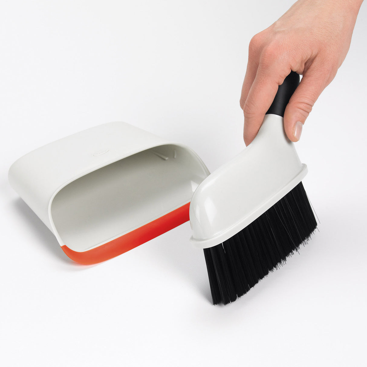 Compact Dustpan and Brush Set