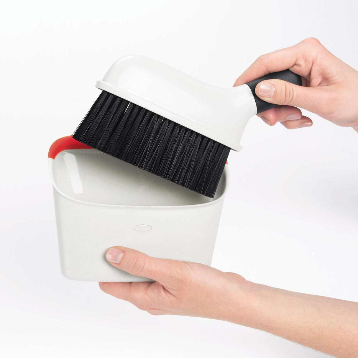Compact Dustpan and Brush Set