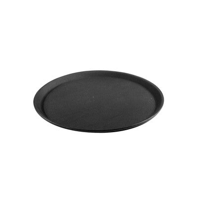 Trenton Black Plastic Non-Slip Serving Tray (Multi-Shape & Multi-Size)