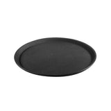Trenton Black Plastic Non-Slip Serving Tray (Multi-Shape & Multi-Size)